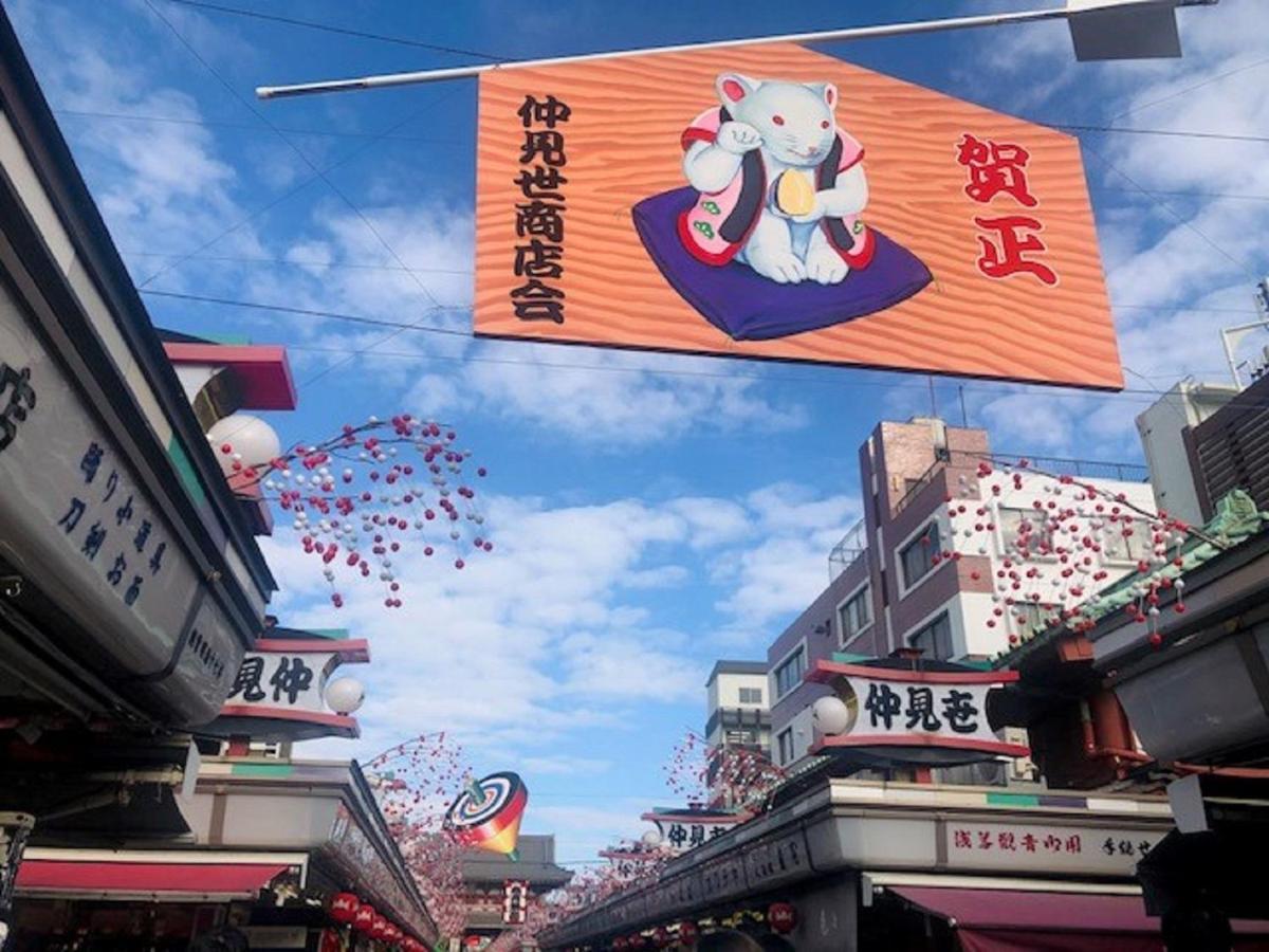 Hotel Tavinos Asakusa Tokyo Esterno foto