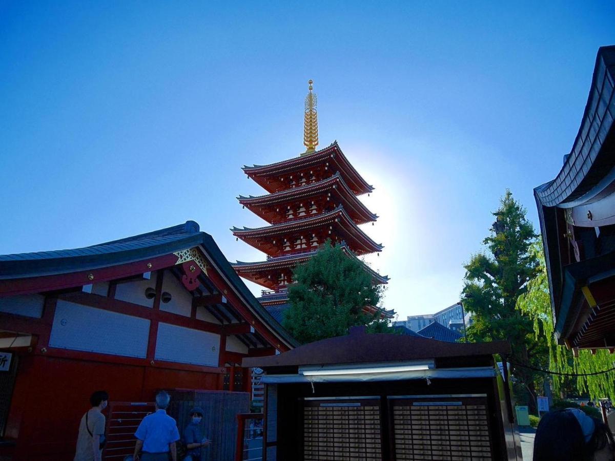 Hotel Tavinos Asakusa Tokyo Esterno foto