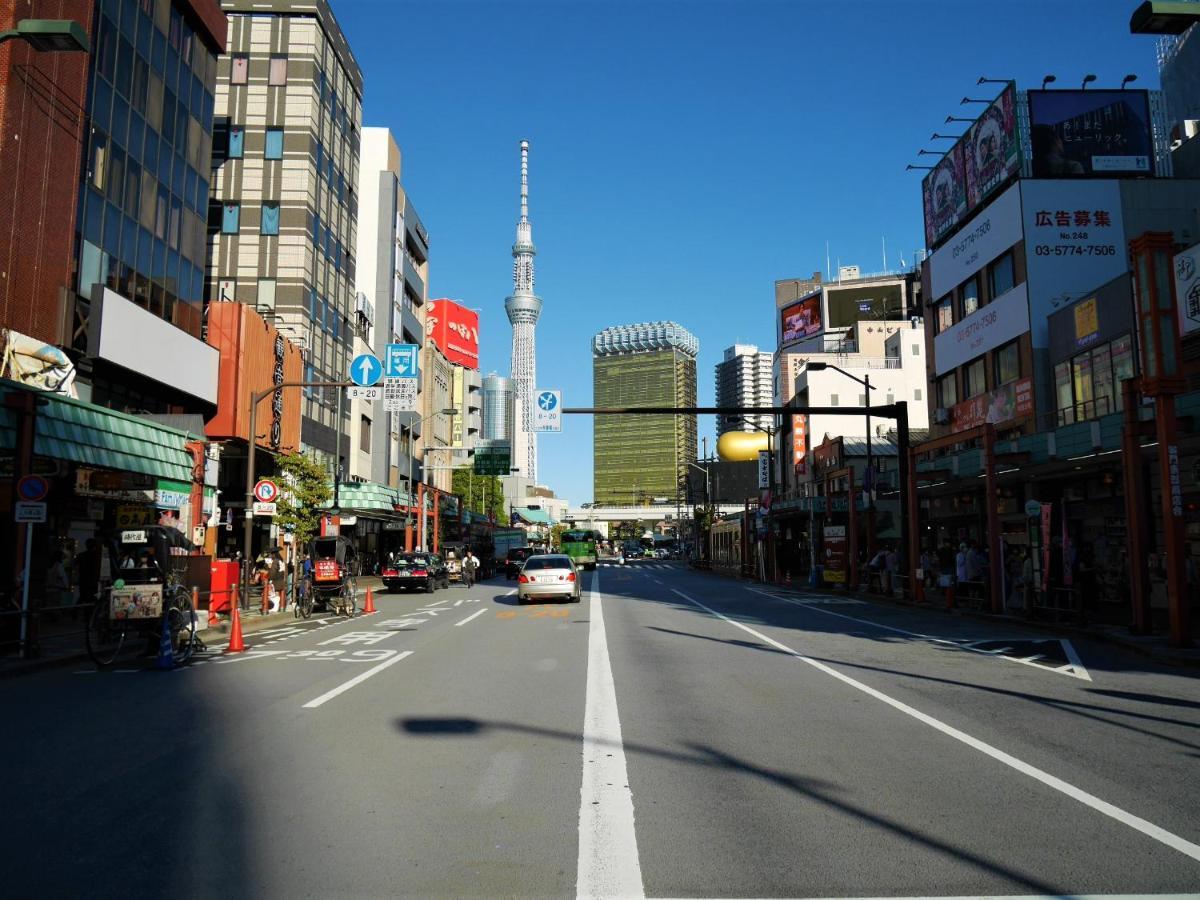 Hotel Tavinos Asakusa Tokyo Esterno foto